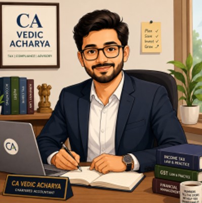 CA Vaidik Acharya — Founder, CalcDesk
