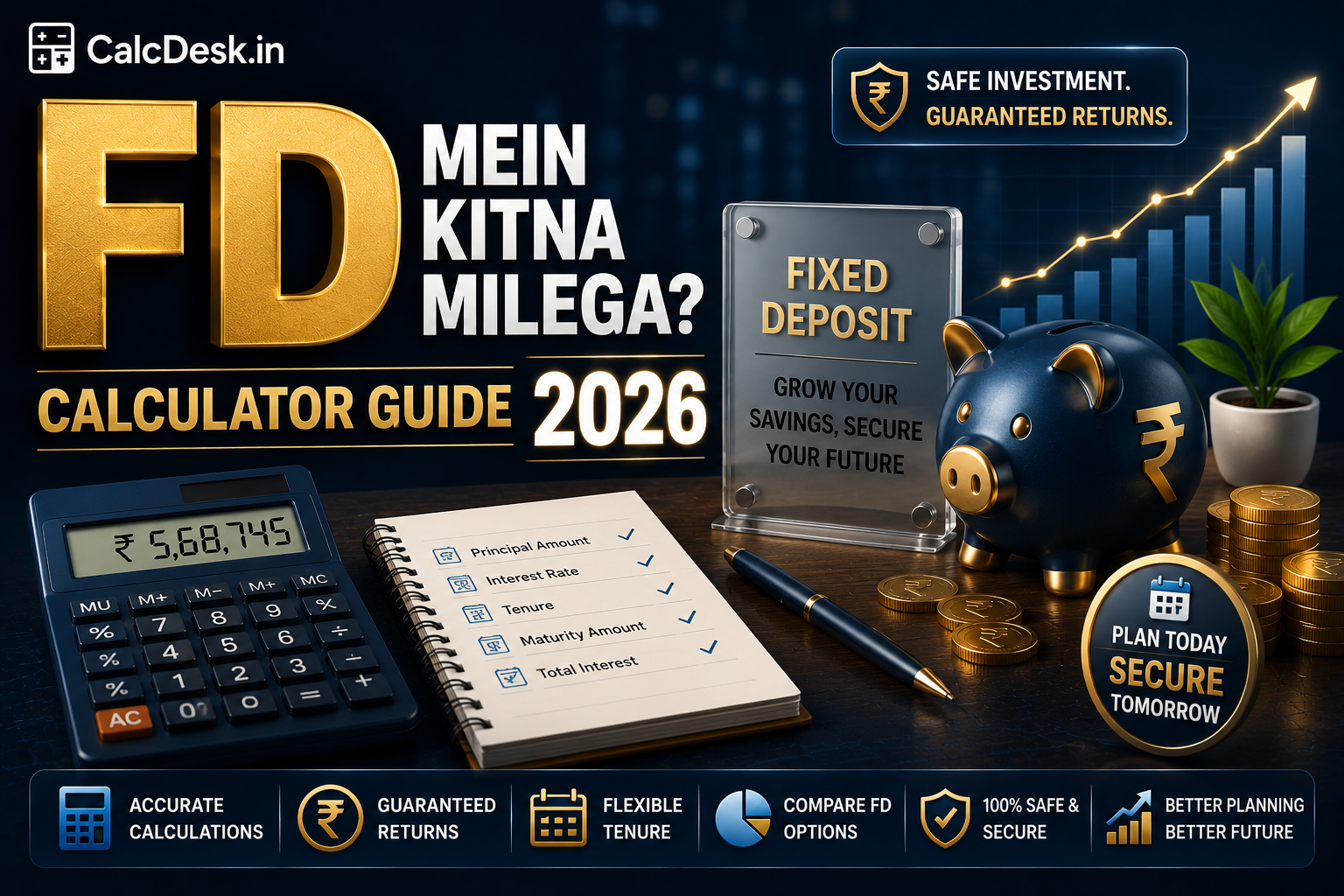 FD Mein Kitna Milega? Calculator Guide 2026 | CalcDesk
